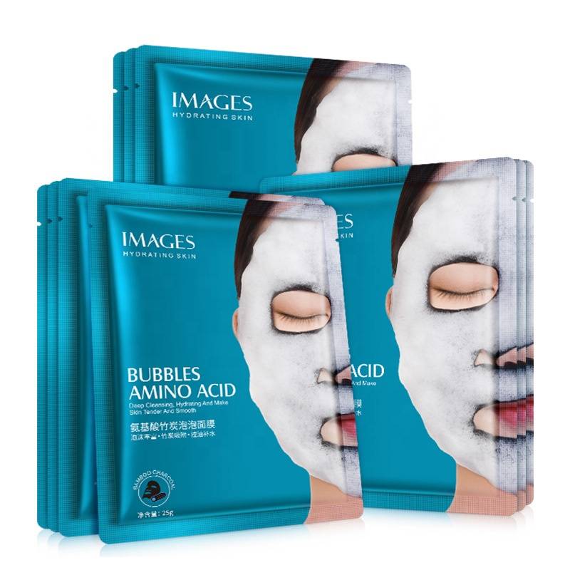 Image Amino Acid Carbonated Oxygen Bubble Cleansing Brightening Face Mask